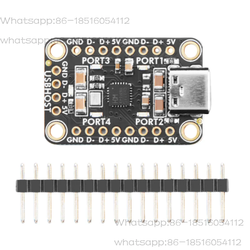 1Pcs CH334F module Mini 2-Port 4-Port USB Hub Breakout