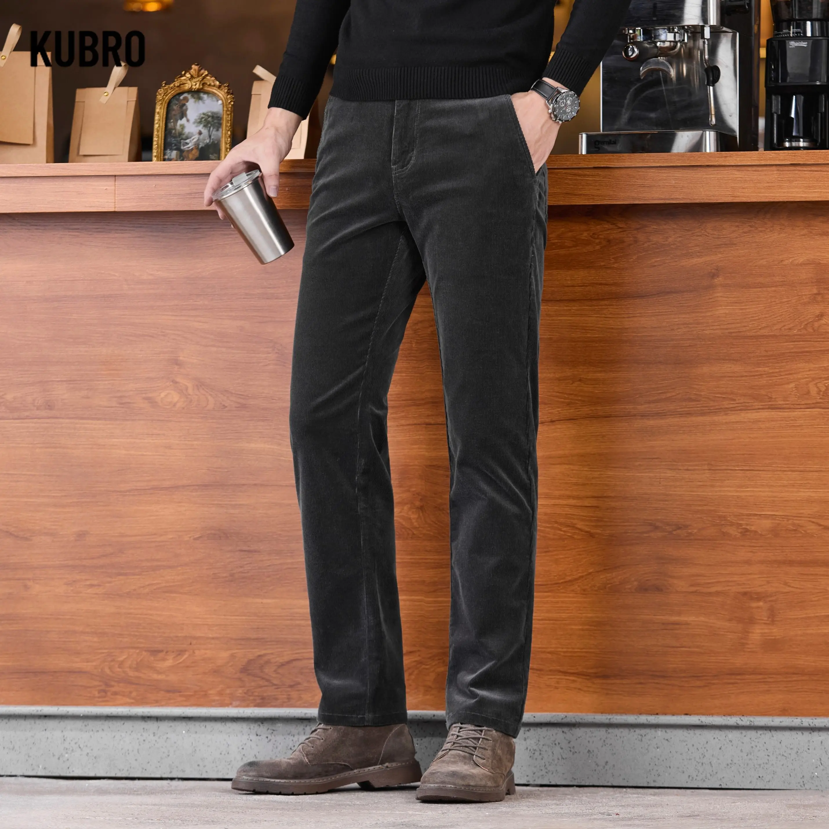 

Высококачественные вельветовые легкие роскошные эластичные легкие мужские повседневные брюки с прямыми штанинами на осень и зиму повседневные брюки для мужчин