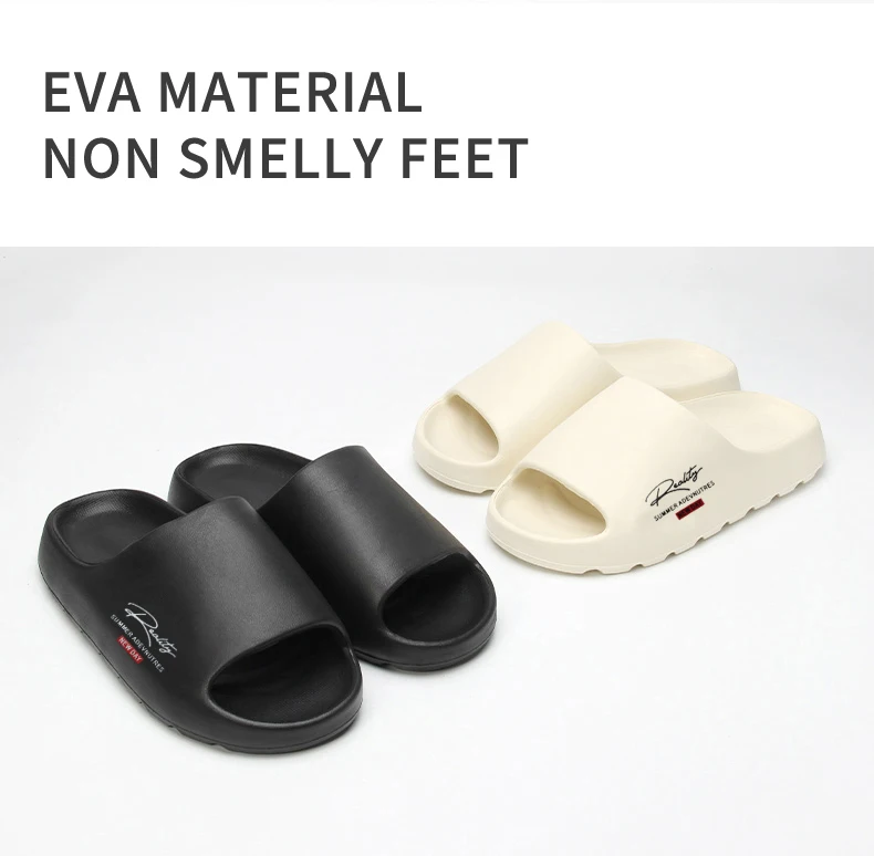 Bequeme und leichte Outdoor-Hausschuhe, rutschfeste Sommer-Strandslipper für zu Hause, gleicher Stil für Männer und Frauen (ohne Schuhkarton) – Detail 2