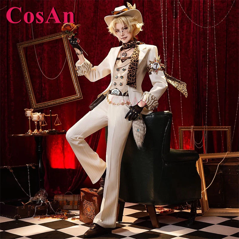 

CosAn Game Identity V Prospector/Norton Campbell Cosplay Costumes Under The Truth Fashion Uniform Halloween Role Play Clothing