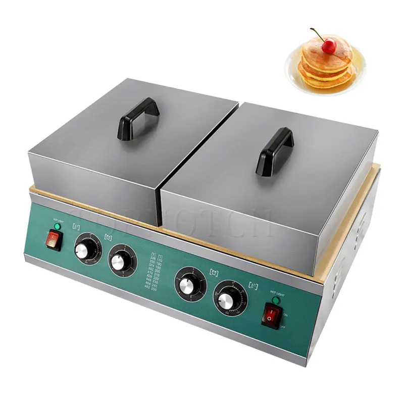 Double Plate Fluffy Souffle Machine 110v 220v Electric Souffle Machine Kitchen Equipment