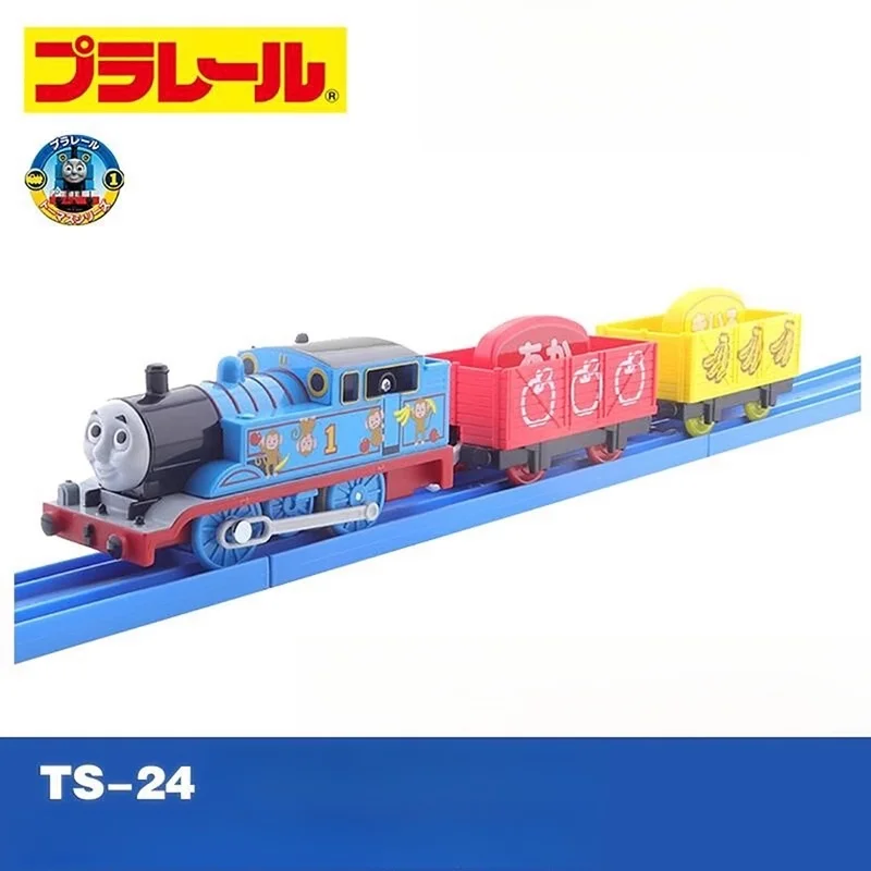 TAKARA TOMY Thomas Train TS-24 New fruit transporter track toy model, children's educational toy, a holiday gift for friends.