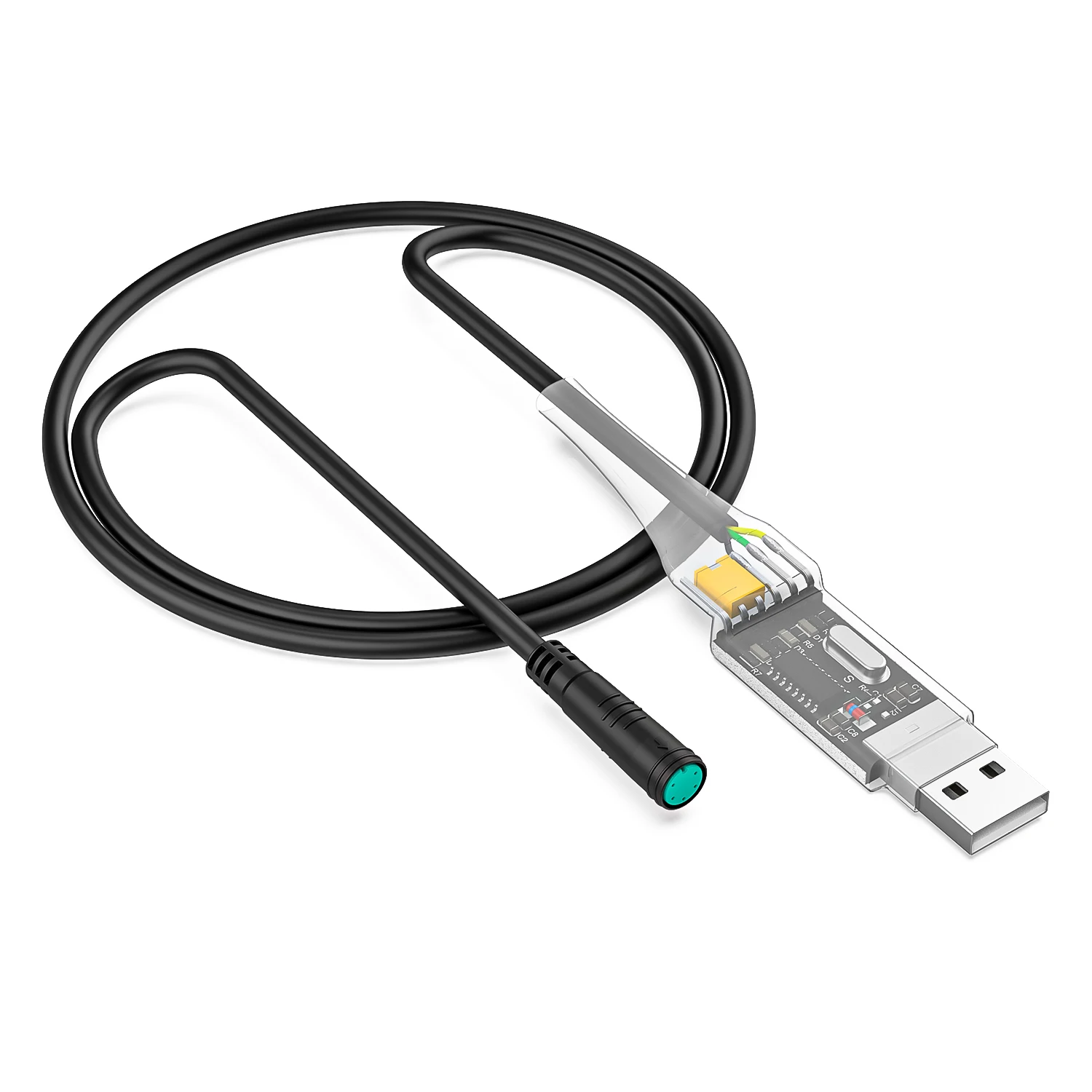 eBike USB Programming Cable for 8fun / Bafang BBS01 BBS02 BBS03 BBSHD Mid Drive / Center Electric Bike Motor Programmed Cable