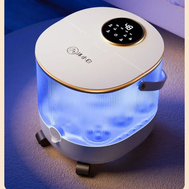 Heated Thermostatic Foot Soaking Bucket Foot Massager Machine The Foot Bath Is Fully Automatic Feet Massage Home Electric