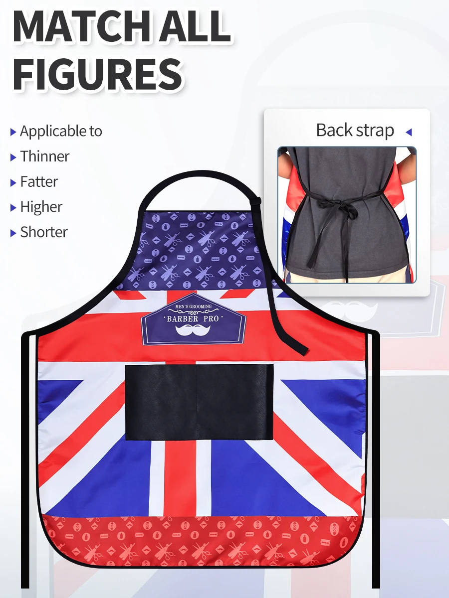 

Professional Waterproof Antistatic Barber Cape Salon Universal Adjustable Hairdressing Haircut Gown Barbershop Tool