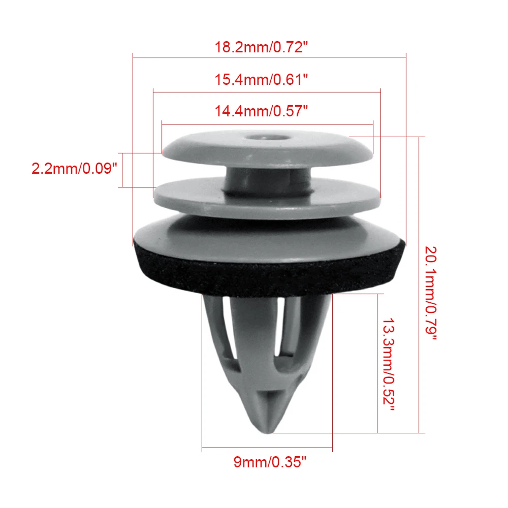 10X Panel Card Trim Fastener Clip For BMW E83 E36 E46 E60 E90 E63 E64 E84 X3 X4 X5 X6 51418224781 Car Front Rear Door Rivet NEW