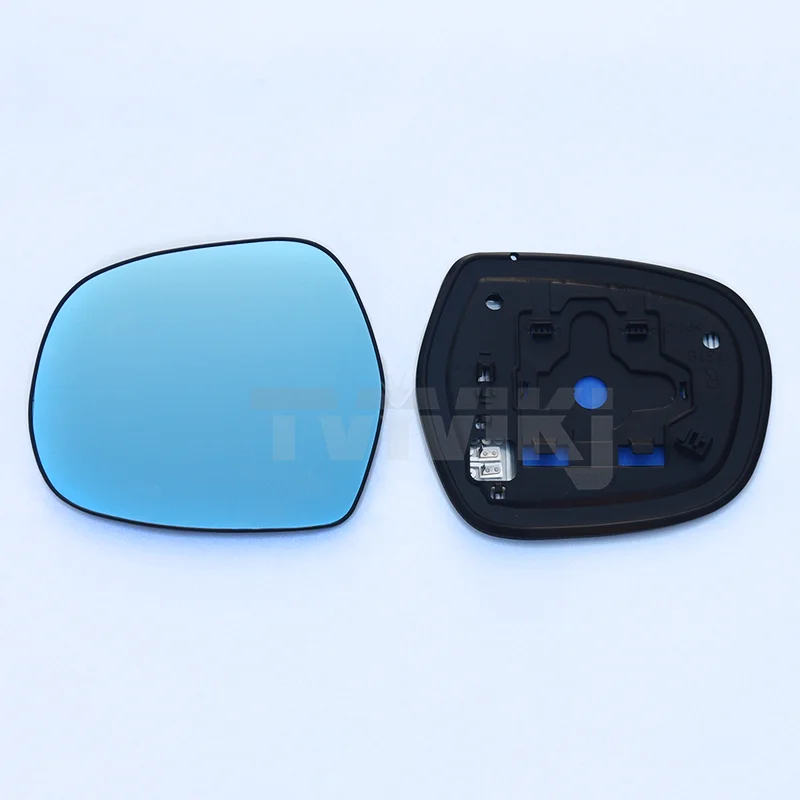 1 pair Side Rearview Mirror Blue Glass Lens For Toyota LAND CRUISER PRADO LC120 GX470 2002-2009 4runner Wide angle anti glare