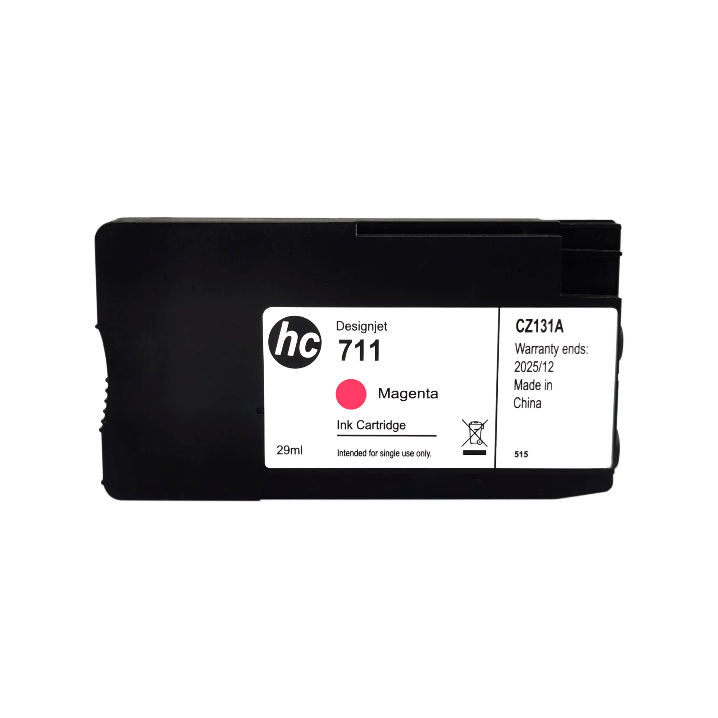 Imagem -04 - Cartucho de Tinta para hp Offconjunto Print Head Plotter Compatível para hp 711 Hp711 T120 T520 T530 Cq890 Cq893