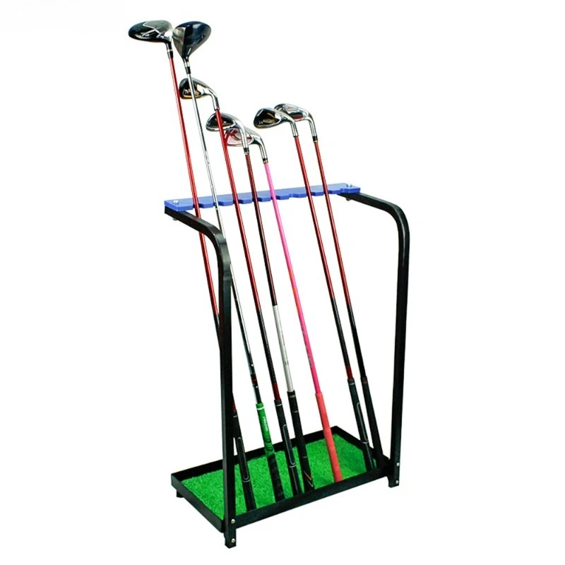 

Golf Club Stand Display Stand 9-hole Installation Convenient Golf Club Storage Rack Course Practice Supplies