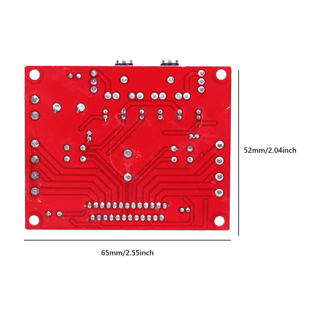 Плата цифрового усилителя класса Fever, модуль стереоусилителя постоянного тока 12 В TDA7850, 4 канала с шумоподавлением BA3121 для автоматического аудио