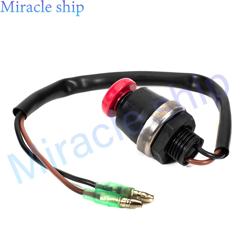 398-06830 Safety Stop Switch With Lanyard For Tohatsu Outboard Motor 398-06830-0 398068300M Boat Engine Parts