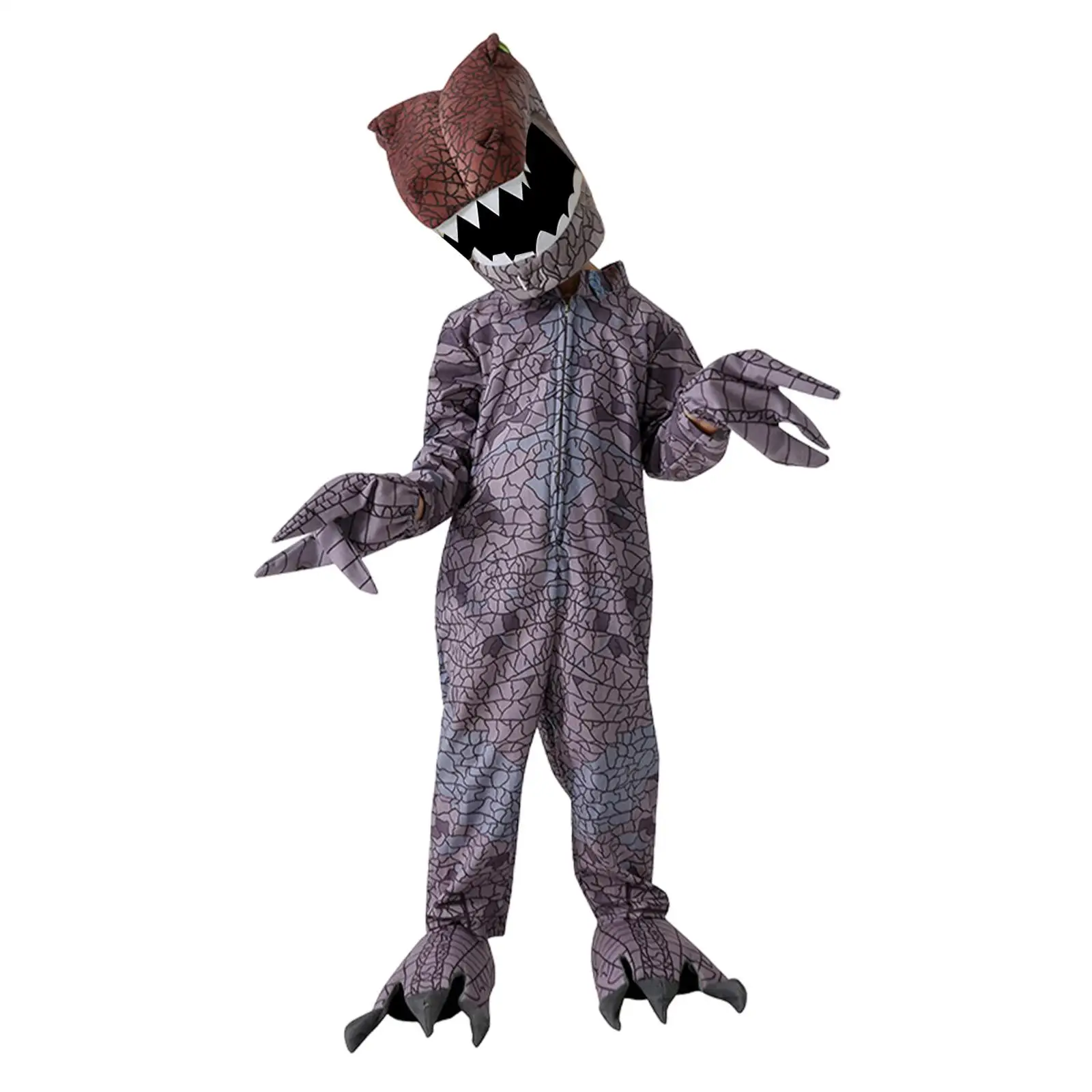 Dinosauruskostuum voor kinderen Halloween Polyester Cartoon Grappige decoratieve rollen