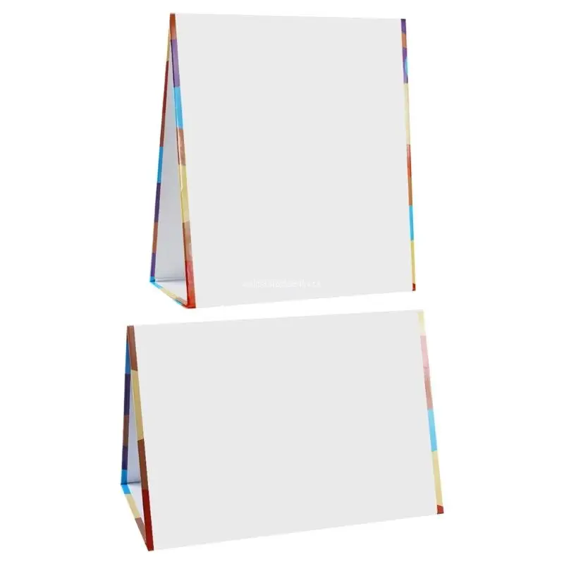 Tableau blanc magnétique effaçable à sec, tableau blanc Double face pour dessiner, livraison directe