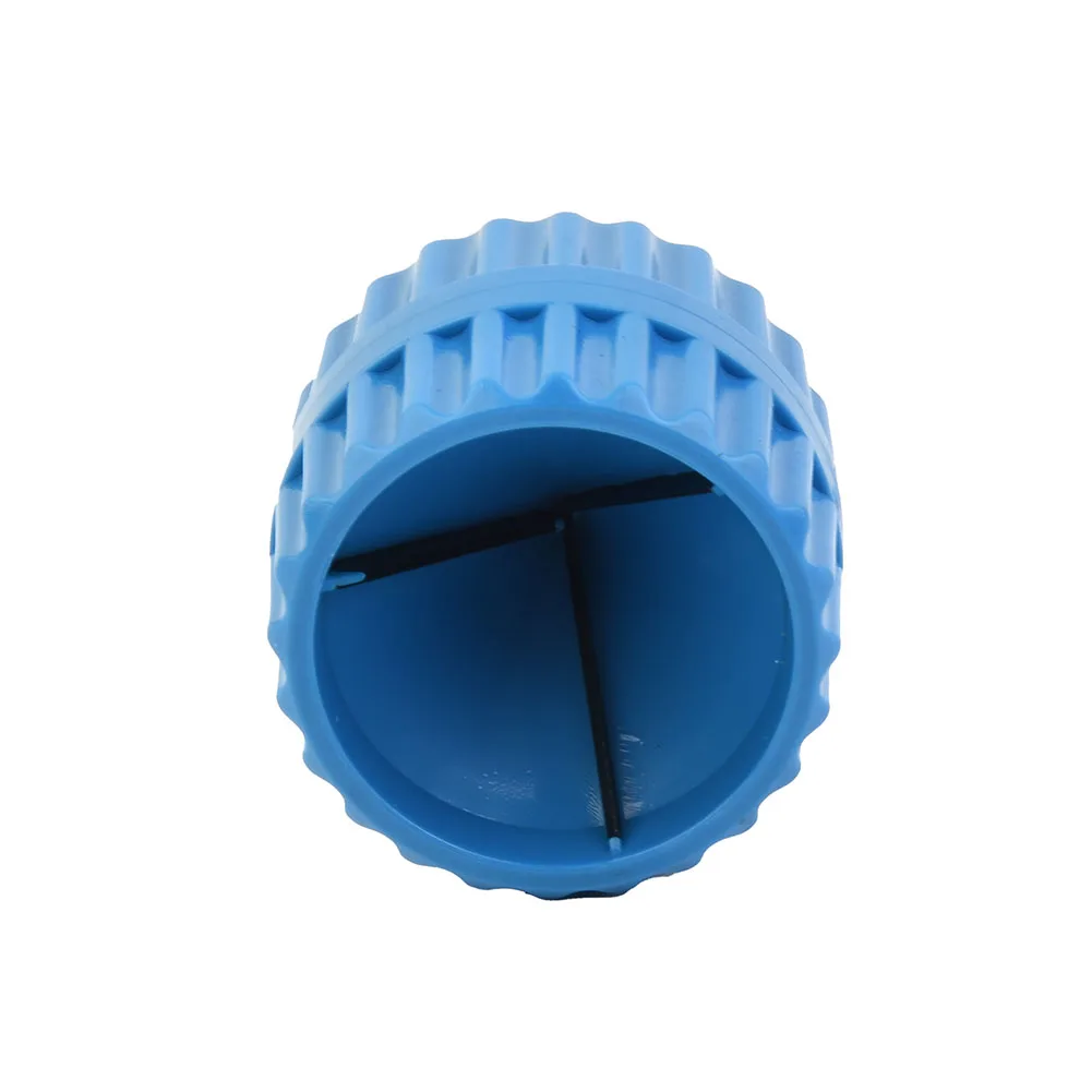 Pipe Reamer Chamfer Tube Attachment Blue Chamfering Deburring Drill bit Hand tool Mini Plastic Portable Remover