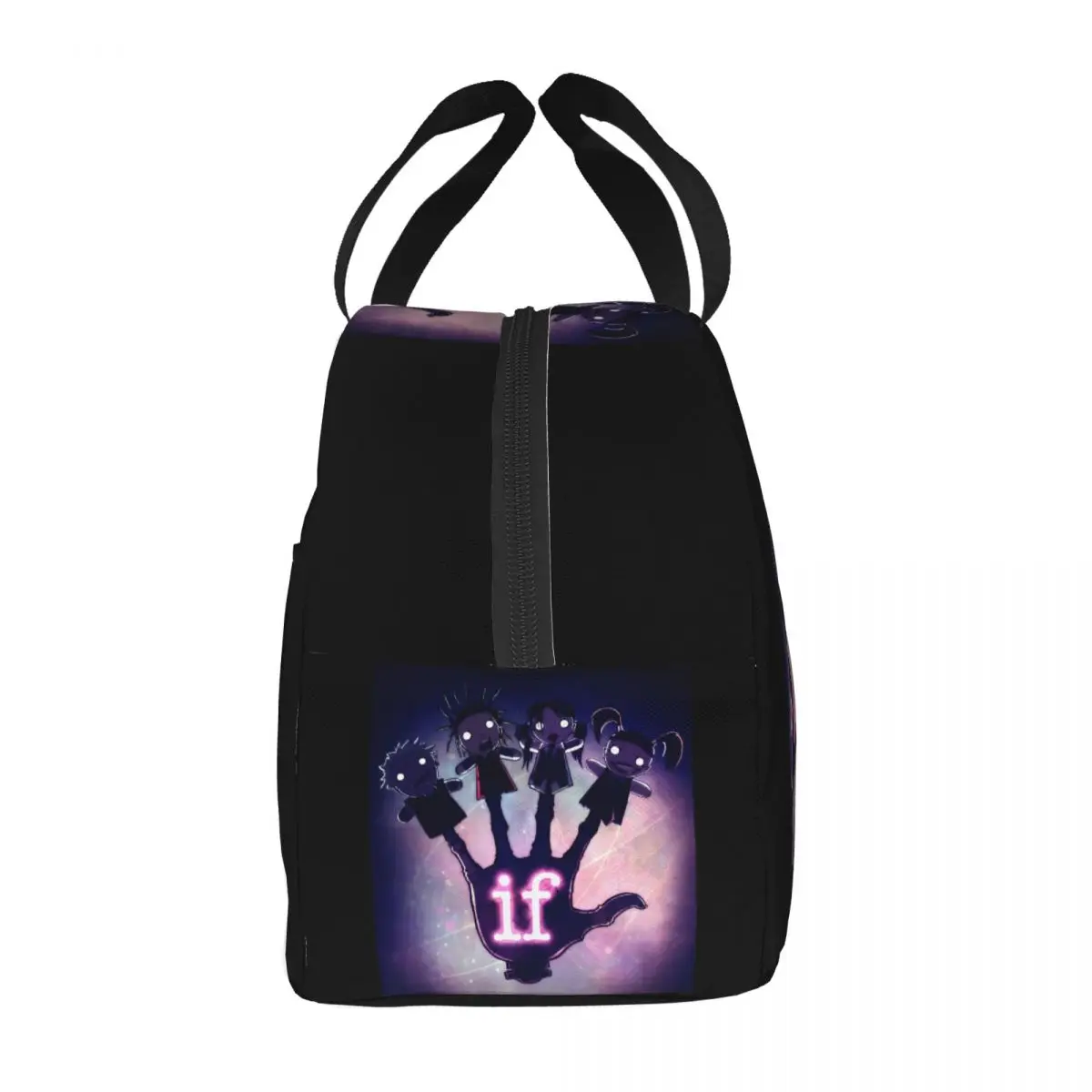 Custom If Msi Mindless Hip Hop Punk Rock Self Indulgence Lunch Bag Thermal Cooler Insulated Lunch Boxes for Kids School Children