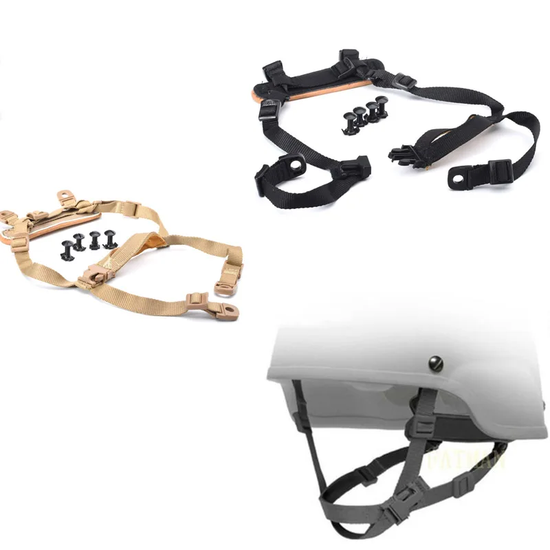 Helmet Retention System H-Nape For Outdoor Tactical FMA MICH Equipment Helmet Accessories