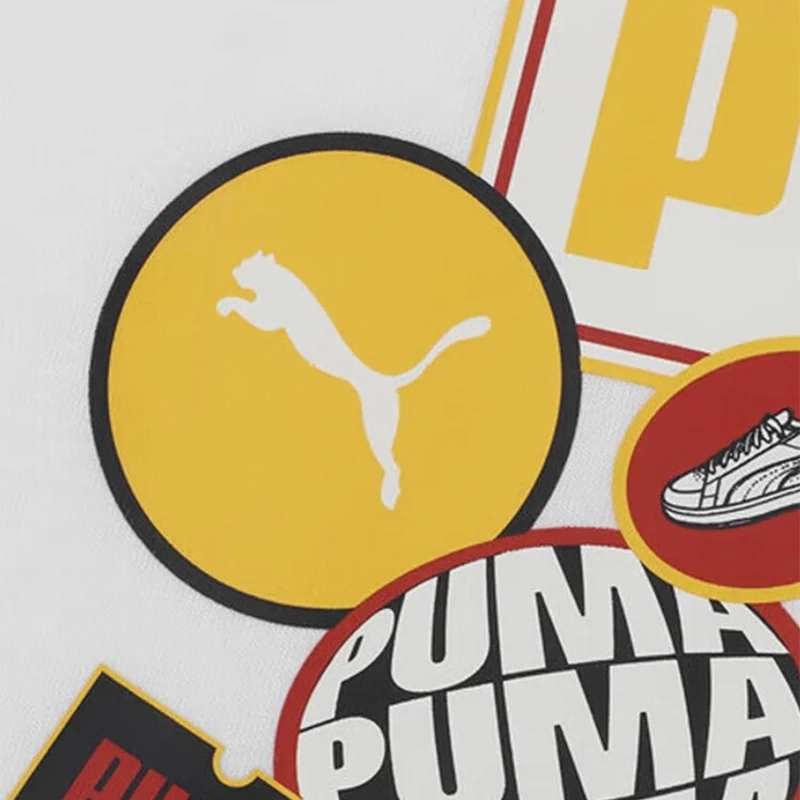 Puma Genuine ICON TEE Men's Casual Fashion Print Breathable Short-Sleeve 688949-02