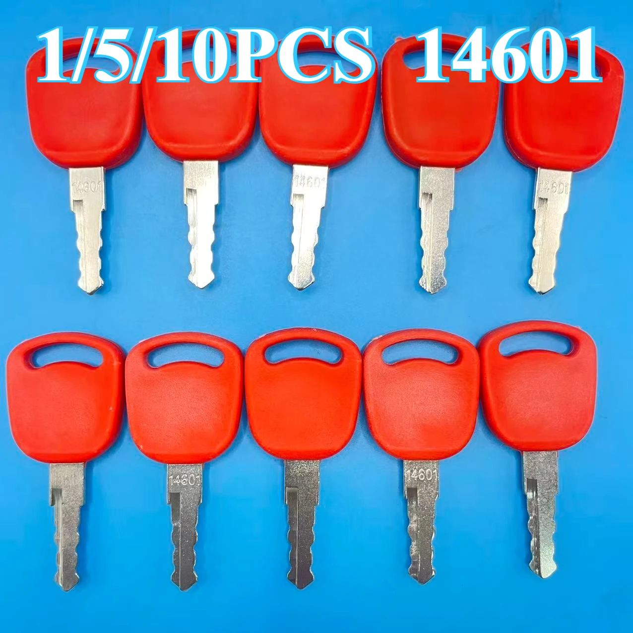 

1/5/10 шт. новые красные ключи 14601 для экскаваторов New Holland 82003267 82030143