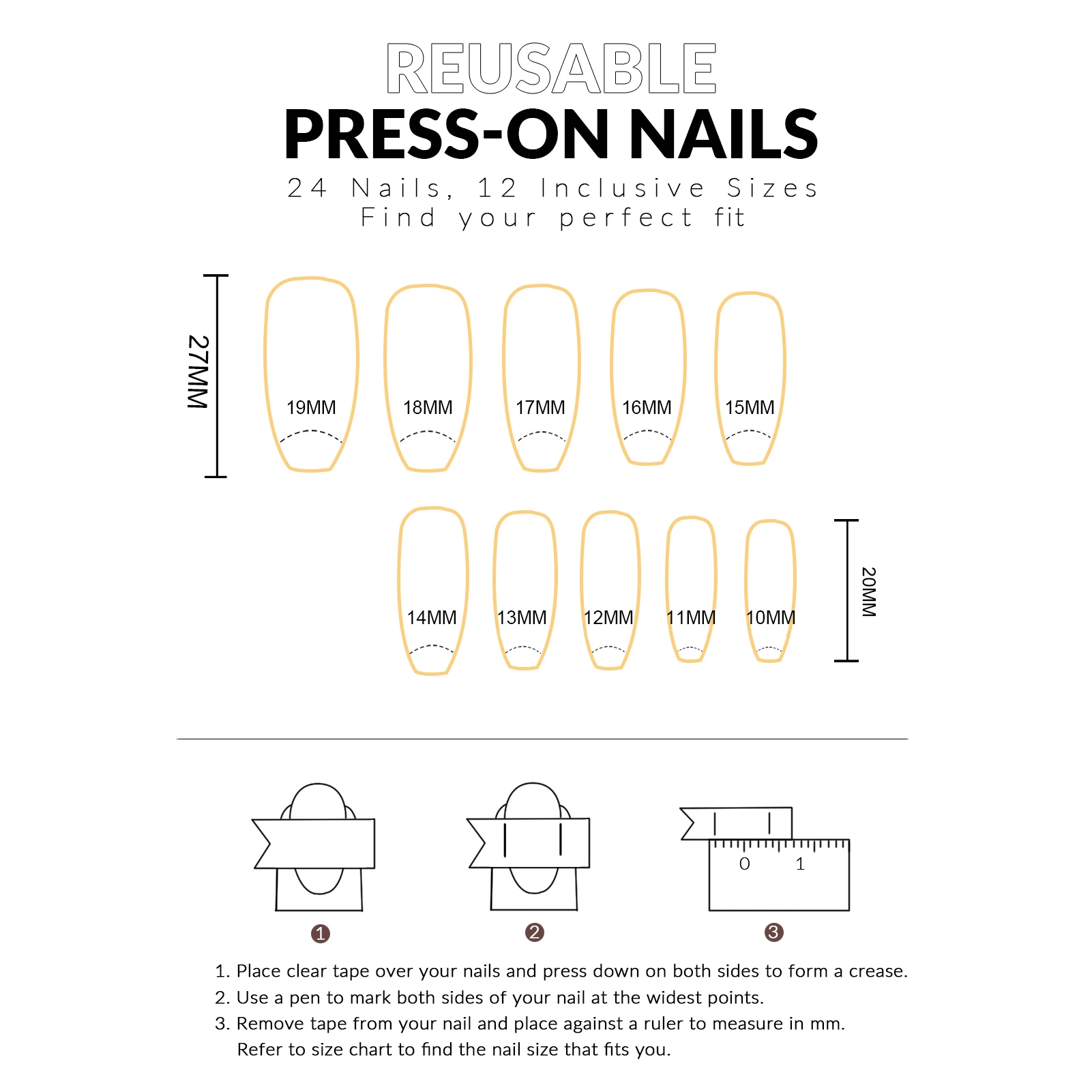 24 قطعة رجل الزنجبيل الكرتون اضغط على الأظافر عيد ميلاد سعيد براون مربع الشكل الأظافر كاذبة غطاء كامل انفصال الأظافر وهمية #5