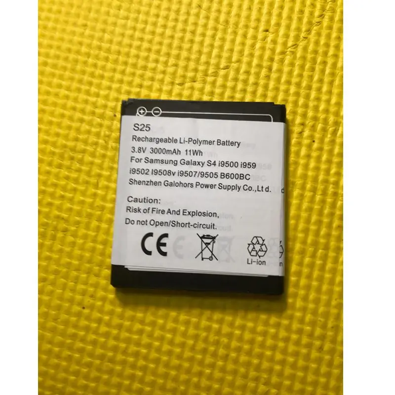 1 Piece Rechargeable Battery For Samsung Galaxy S4 i9500 i959 i9502 I9508v i9507/9505 B600BC High Quality