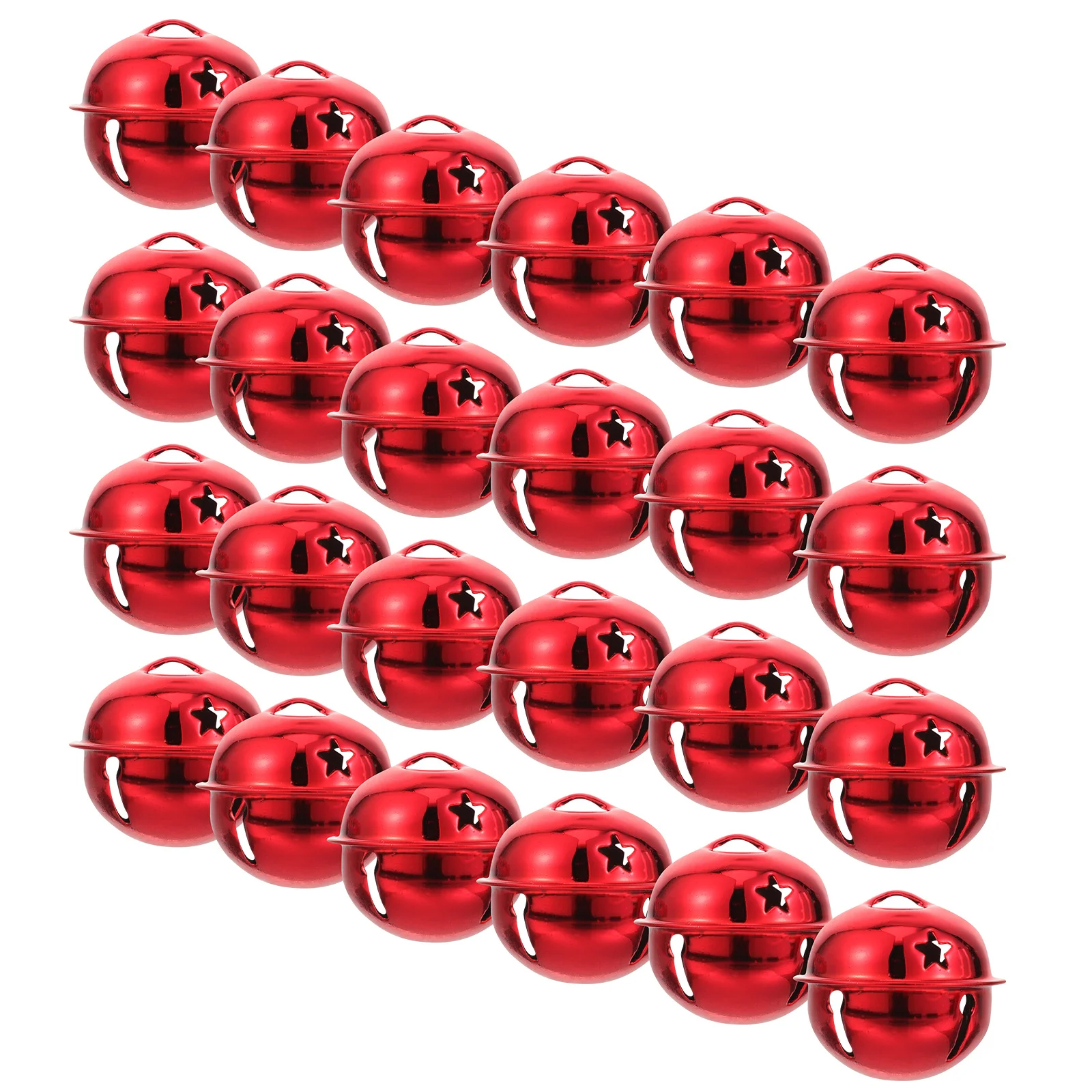 

30Pcs Pet Collar Bell Charm Christmas Design 3cm Metal Pendant Pendant Mini Bell Dog Cat Bells Pet Bells Bracelet Charm