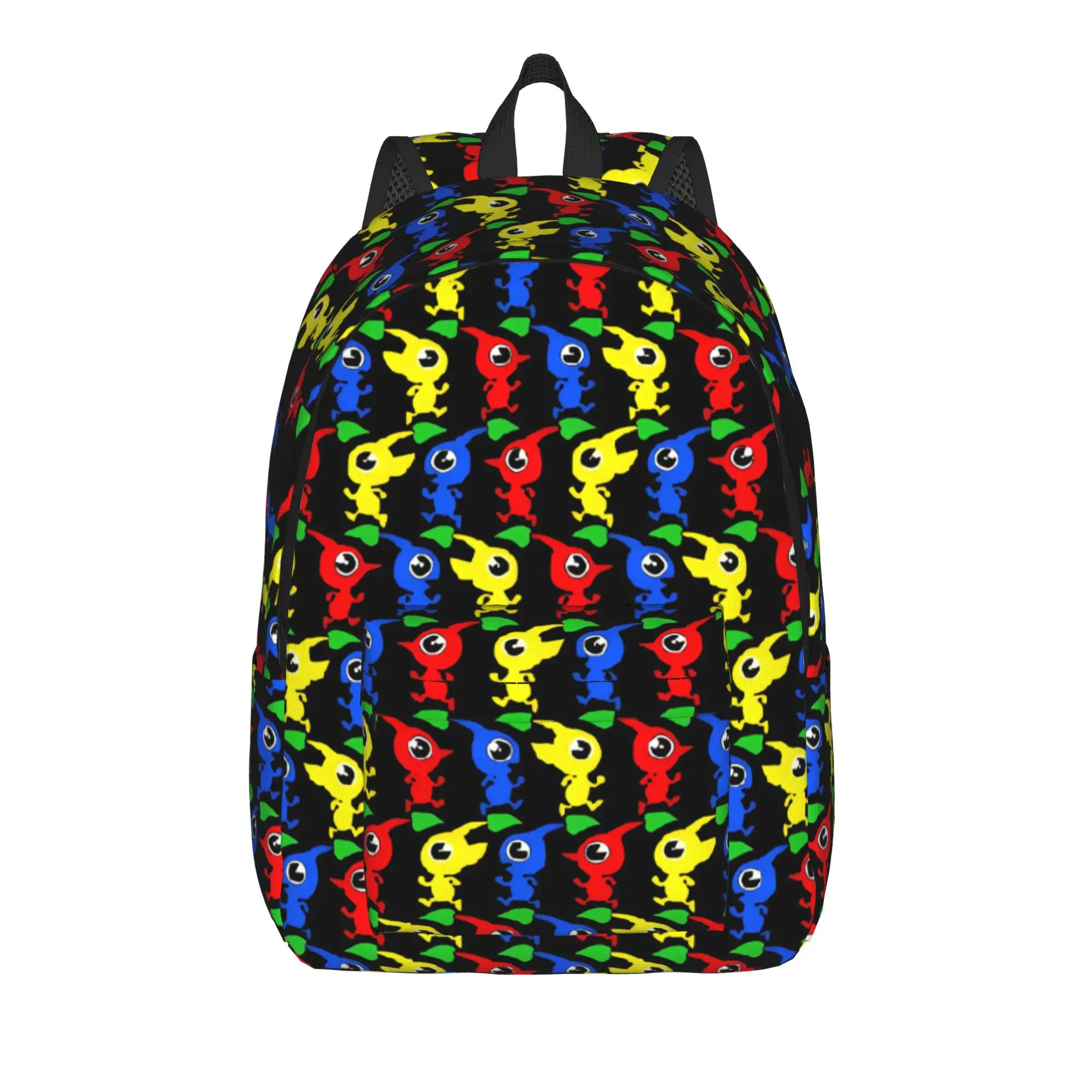 Quick Piks Pikmins Backpack for Men Women Casual Student Hiking Travel Daypack  Laptop Computer Canvas Bags Gift