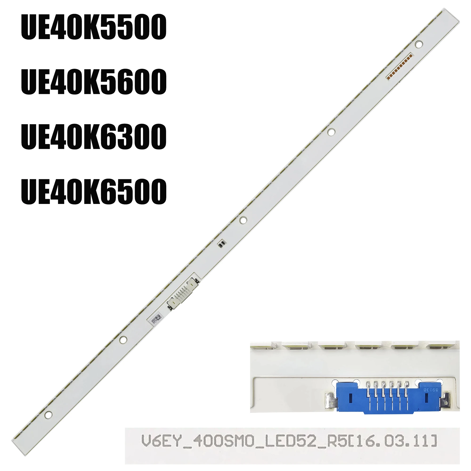 1/5/10 عدة LED قطاع ل UE40K5550BU UE40K5500 UE40K5579 UE40K5600 UE40K6300 UE40K6370 UN40K6250 BN96-39504A UE40K5510BU