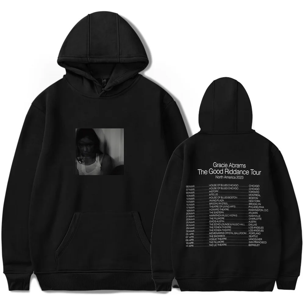 

Gracie Abrams Hoodies Tour Album Cover Merch Print Unisex Fashion Funny Casual Streetwear