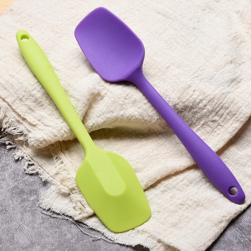 Food Grade Silicone Square Shovel Small Size 20.5cm Baking and Decorating Tool T-shaped Shovel Cake Cream Shovel