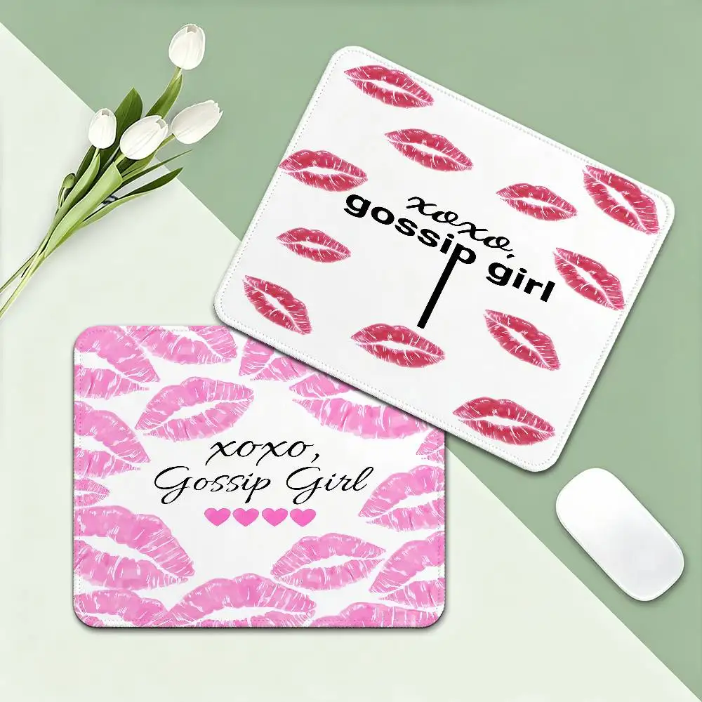 Classic TV Series Gossip Girls Custom Skin Office Student Gaming Thickened Pad Non-slip Cushion Mouse Pad for PC Computer Table