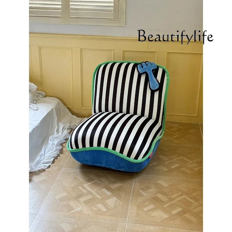 AC Medieval Lazy Sofa 360 Degree Rotating Single Sofa Large Backrest Swivel Chair Living Room Leisure Chair