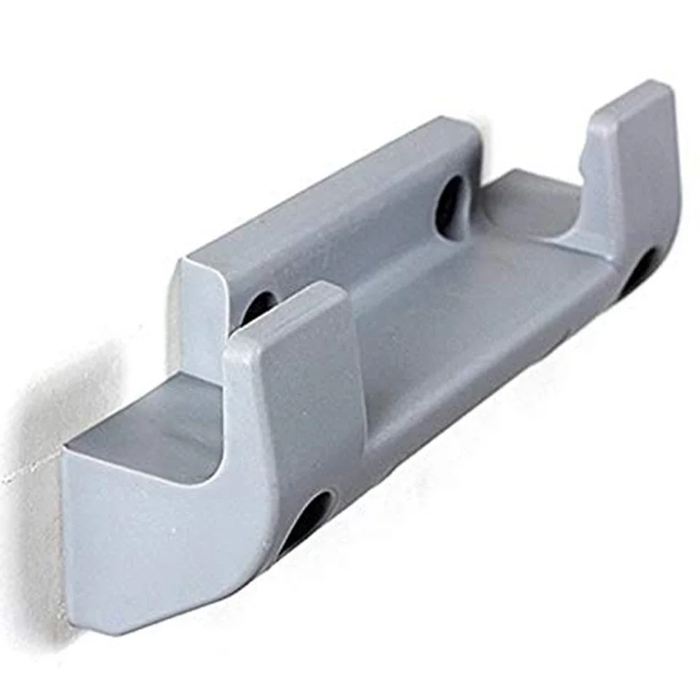 

High Quality Brand New Garden Holder Bracket Garden Storage Gray Reel Holder Tidy Pipe Wall Mounted With 4 Screws