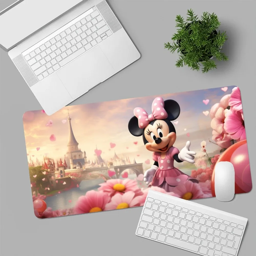 MINISO Disney Minnie Mouse Cute Mousepad Computer Laptop Gamer Pad PC Gaming Accessories Desk Mats