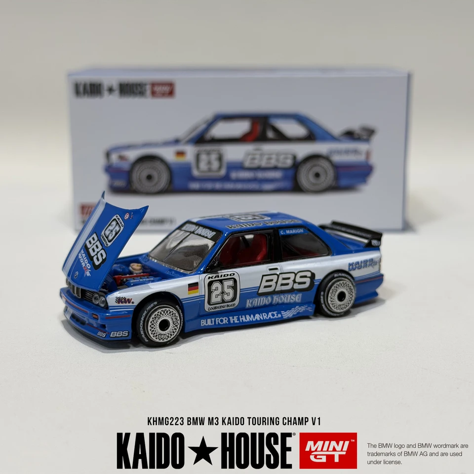 In Stock Ready to Ship KHMG 223 1:64 BMW M3 Kaido Touring Champ V1
