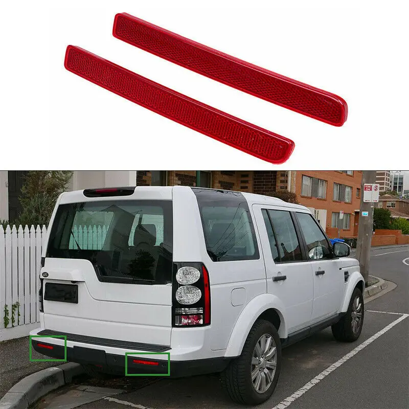 New Car Auto Red Lens Rear Brake Rear Bumper Light Corner Reflector Taillight for 3 4 Range Sport