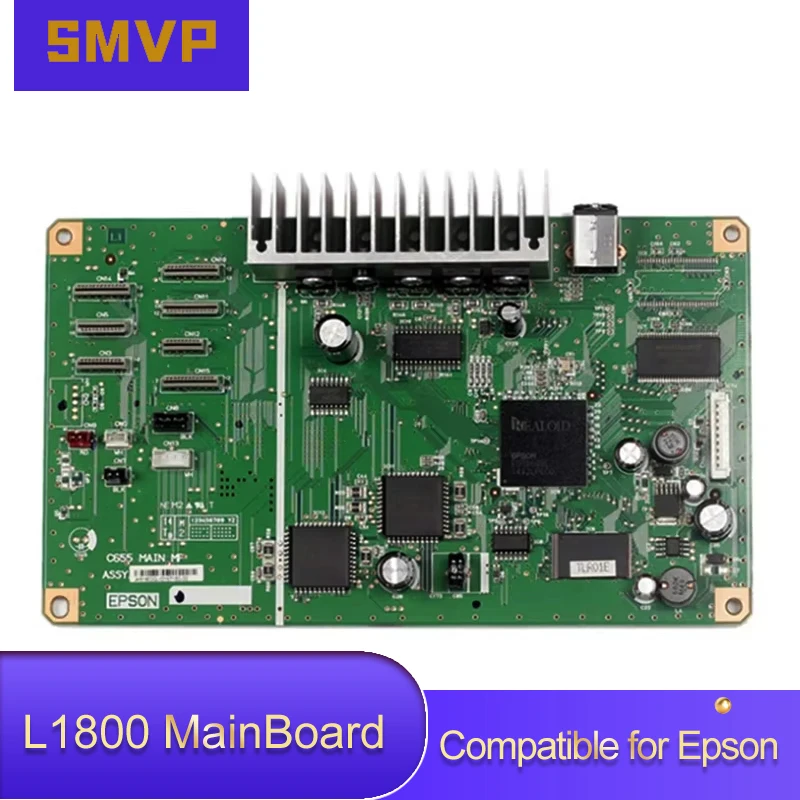 L1800 MainBoard For Epson 1390 R2400 R1390 R1400 1430 1500w Inkjet Printer Board Motherboard