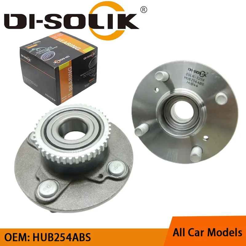 

DI-SOLIK Auto Car Parts Rear Wheel Hub Bearing Assembly HUB254ABS for Suzuki Liana/New Bumper
