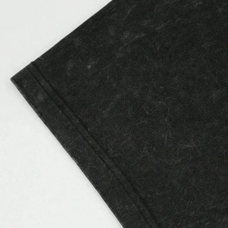 2025年夏 ドージャ・キャット ザ・スカーレット・ツアー 100%純綿プリントウォッシュドTシャツ ヴィンテージ メンズ レディース ファッション ルーズ カジュアル ファンギフト