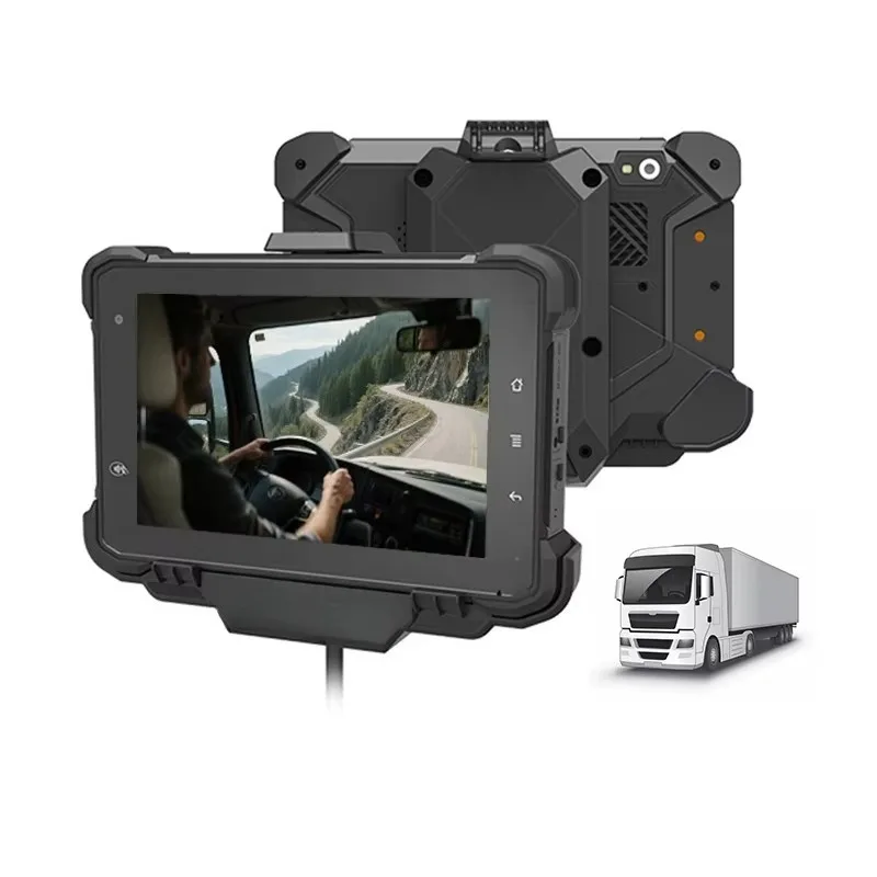 7 Inch 1000 Nits Highlight IP67 Android 13 Tablet with 8+128G Memory and RS232/RJ45/CANBus for Fleet Management