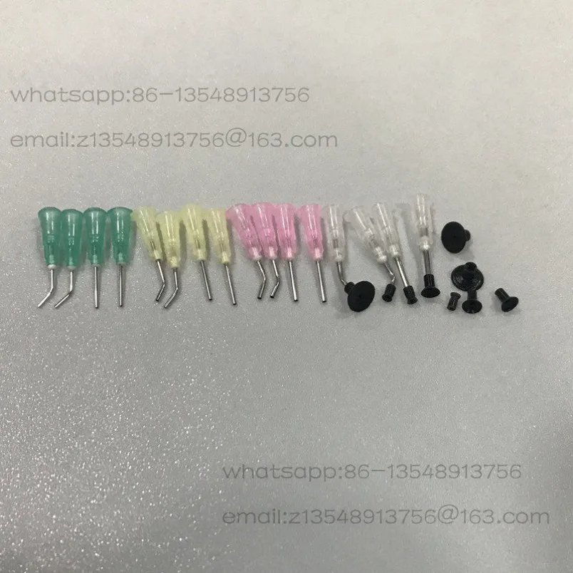 SMT manual patch vacuum suction pen set, five-slot material rack, including needle suction cup