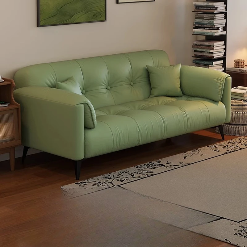 الأريكة مصمم غرفة المعيشة الأرائك منتصف القرن صالة كرسي غرفة المعيشة الأرائك الجلدية الحد الأدنى Tumbonas Playa أثاث المنزل #4