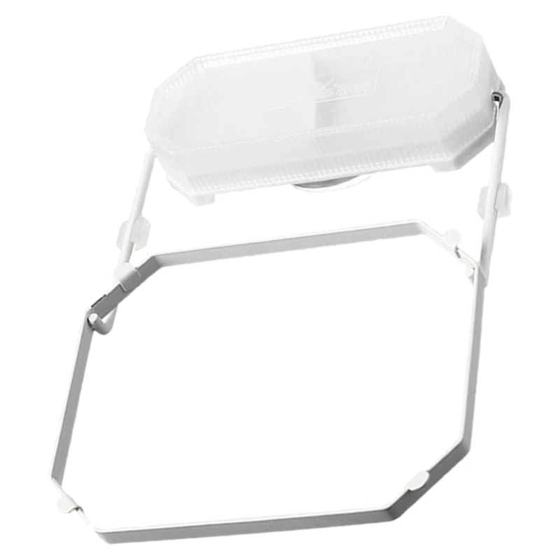 Cesta filtro cozinha com ventosa 50 sacos malha multifuncional dobrável rack drenagem para fácil envio