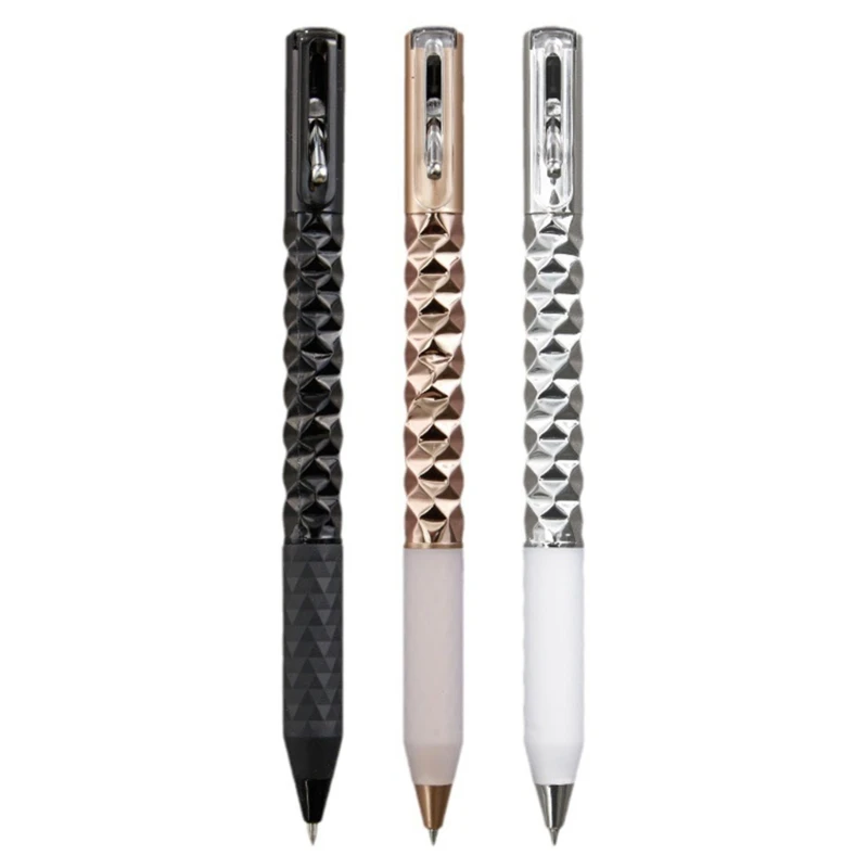 

Gel Pen 0.5mm Black Neutral Pen Geometric Deformation Pen for Writing