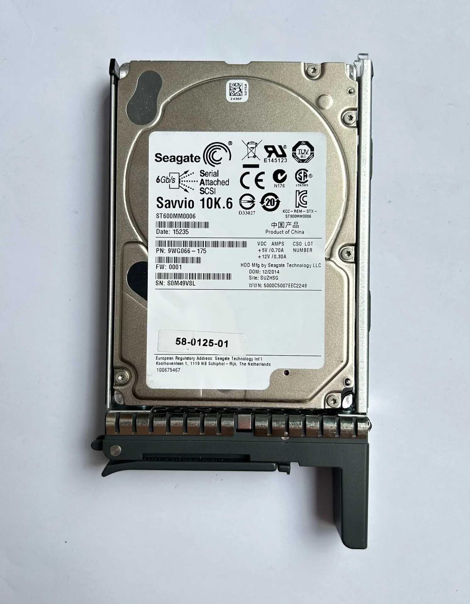 Известный бренд CCS-HDD-600GB/SAS