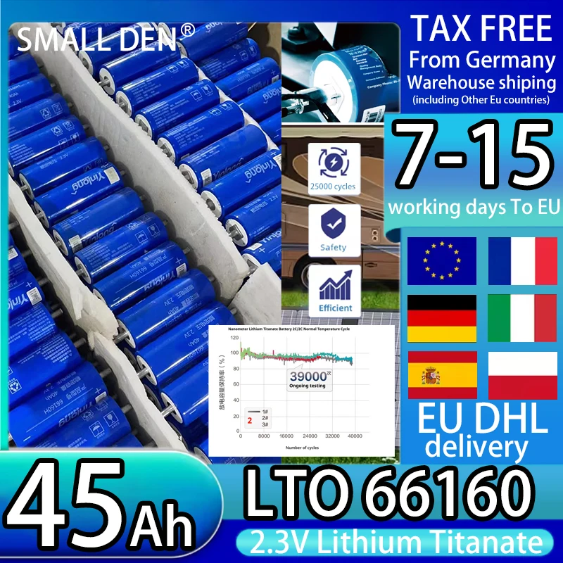 6-120 Pcs 2.3V 45Ah…