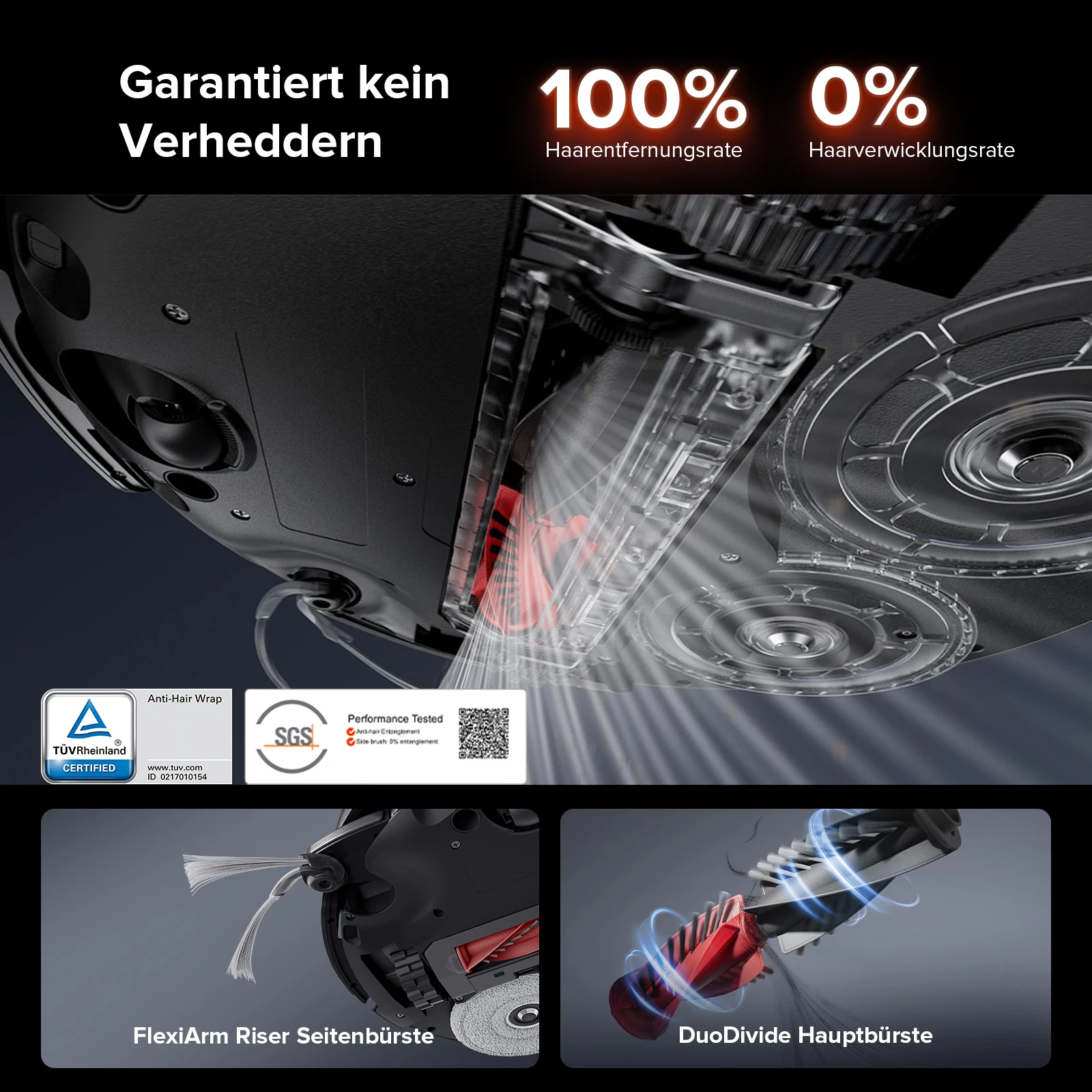 مكنسة كهربائية روبوت Roborock-Saros 10R ، ممسحة وممسحة رفع ، تصميم نحيف للغاية ، نظام رؤية النجوم ، صفر-تويست