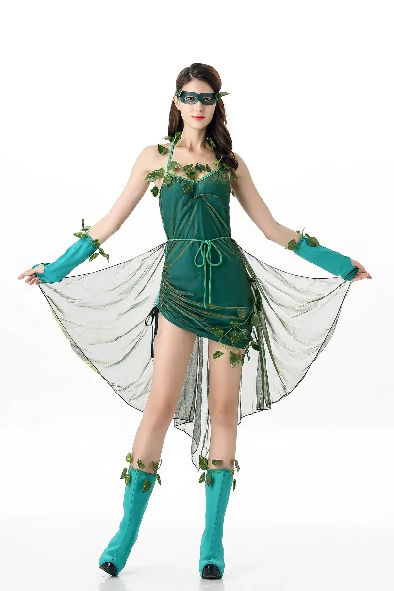 Halloween Costumes Woman Ivy Women Costume Lethal Beauty Cosplay Movie&tv Carnival Fancy Dress Up Party Disfraz Hombre