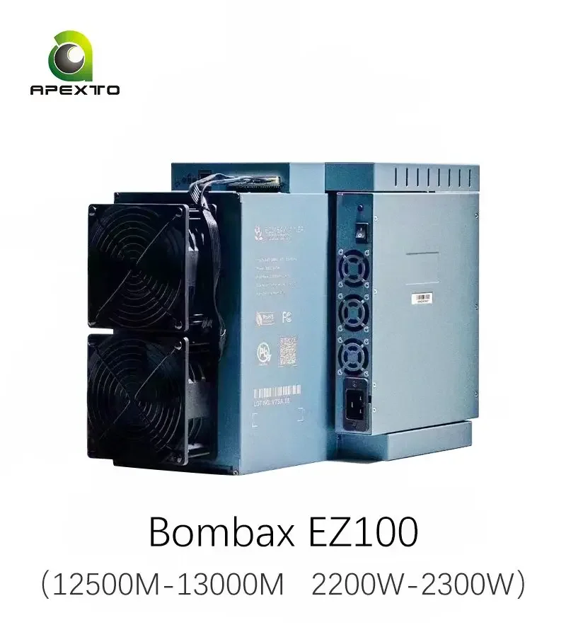 

БЫСТРАЯ ПРОДАЖА Bombax EZ100 12500M-13000M 2200W-2300W ETC Ethereum Classic Miner