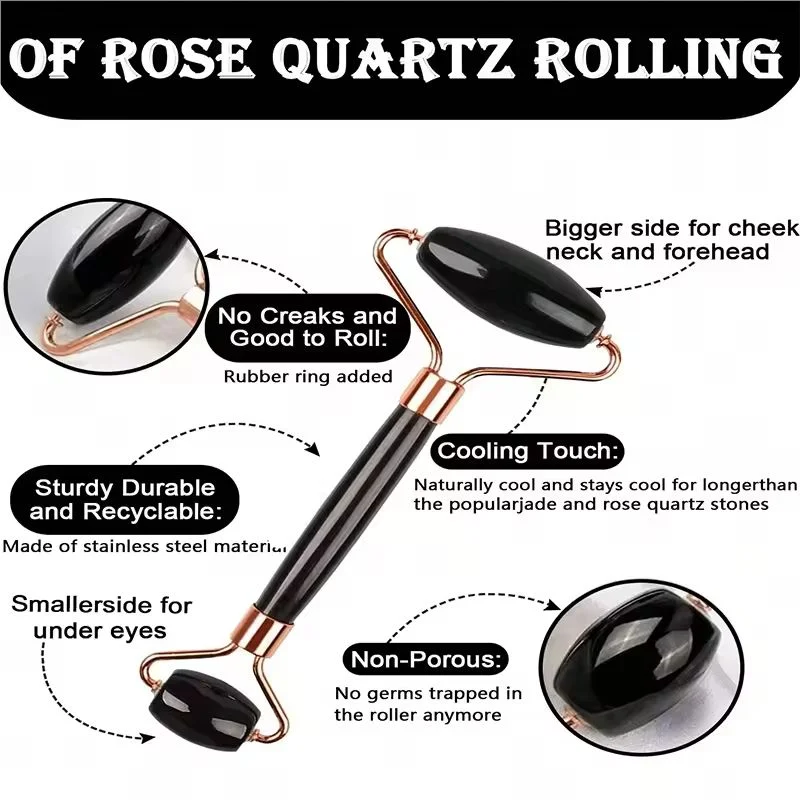 1/2/3 Stück Ice Face Roller Gesichtspflege Ice Roller Set, Gesichtsroller GuaSha FaceTool Set, Gesichtsmassage Roller Lifting Contouring – Detail 10