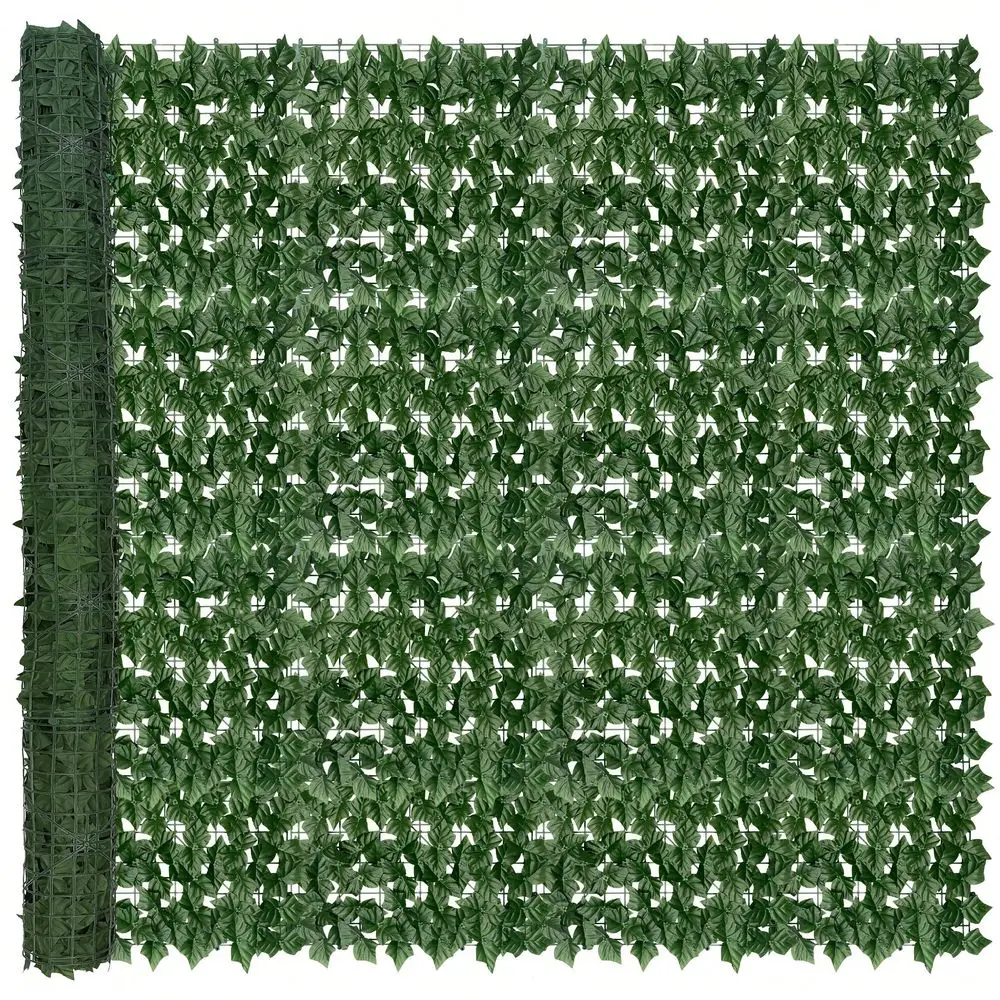 

Ivy Privacy Fence Wall Screen, 72x144 Inch Artificial Hedges Fence And Faux Ivy Vine Leaf Decoration For Outdoor Garden Decor